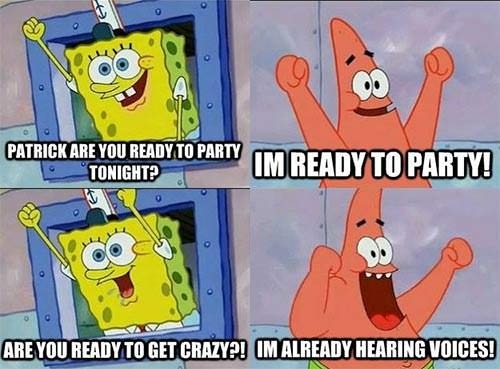 Patrick will always make me laugh