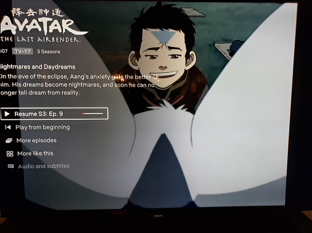 Paused show to make coffee then wondered why my wife questioned what Im watching with the kids