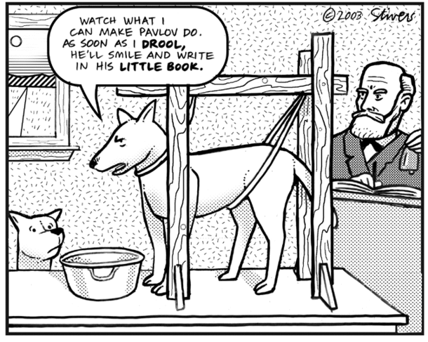 Pavlos dogs were pretty smart