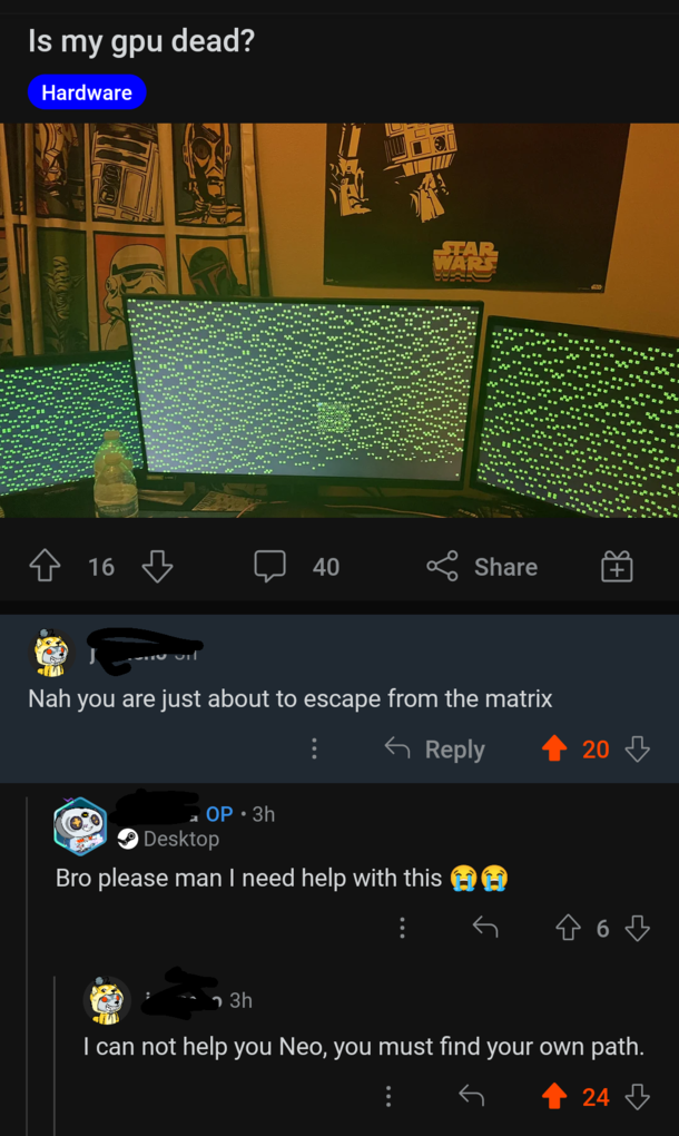 pcmr at the rescue