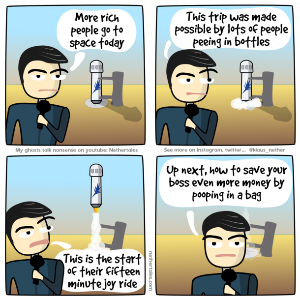Pee rockets