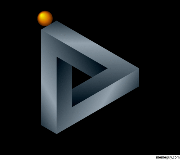 Penrose Triangle visualized