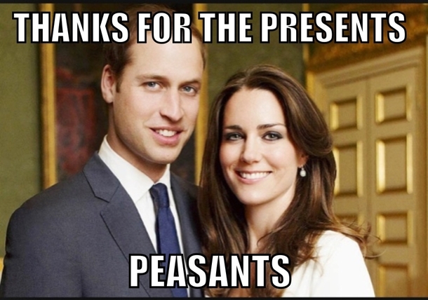 People all over the world are sending William and Kate gifts as they anxiously await the birth of the royal child