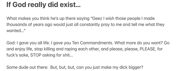 People are so entitled 