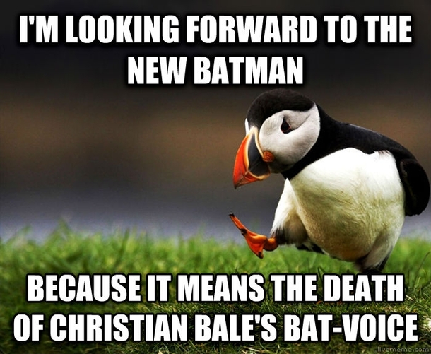 People arent happy about the new Batman but