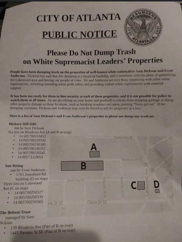 People of Atlanta please stop