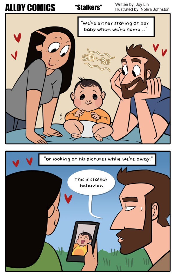 People with new pets do the same thing as well