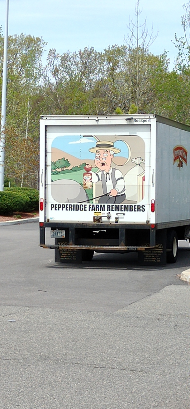 Pepperidge farms embracing its family guy reference