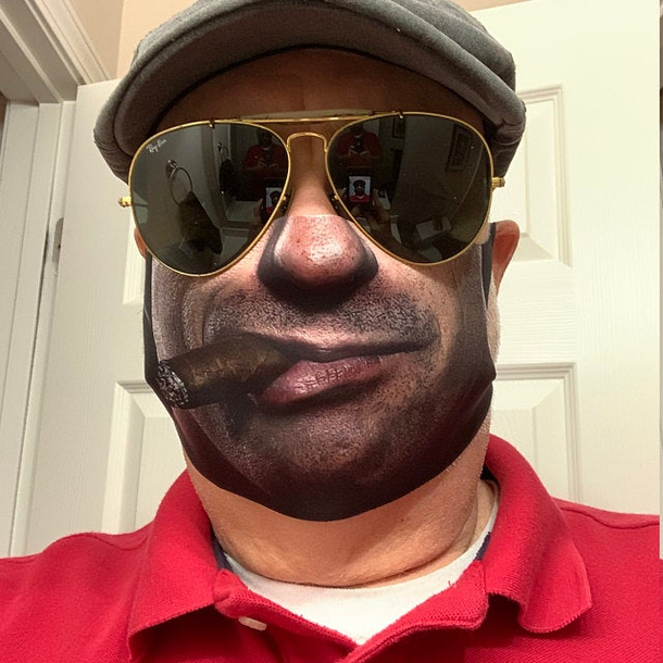 Perfect mask for freaking out the grandkids