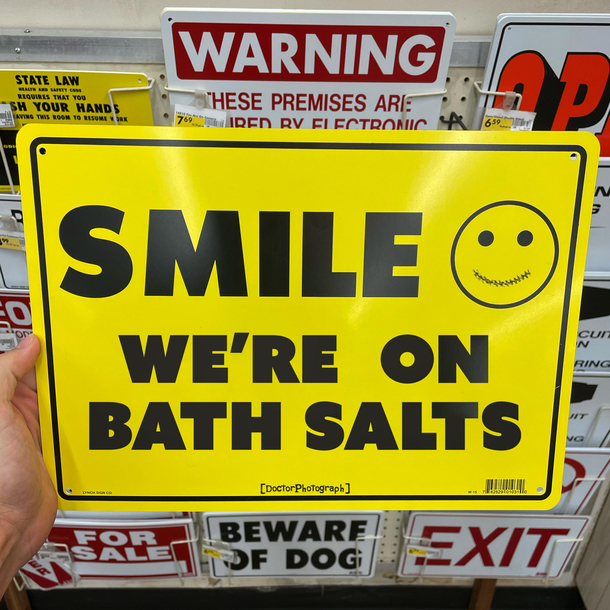 Perfect sign for my neighbor
