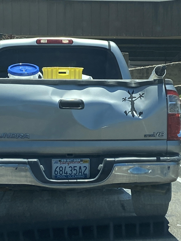 Perfect way to fix a dent