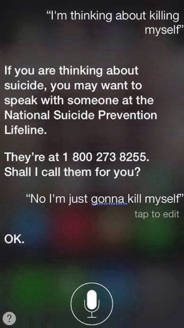 Persistent Siri