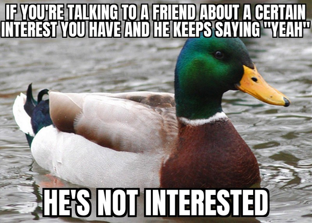 Personal experience of mine