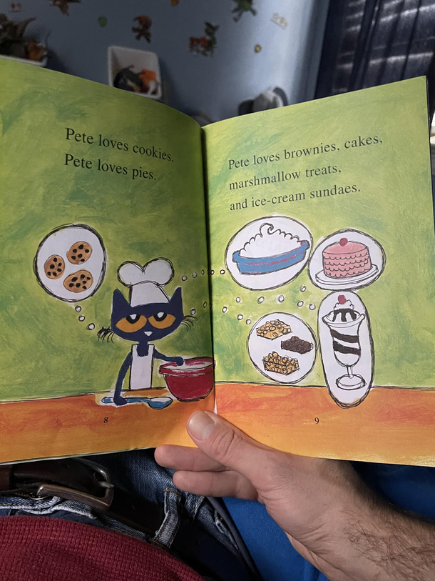 Pete is high as shit