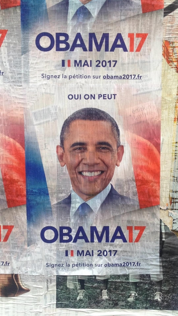 Petition to elect Obama president of France