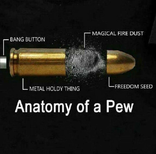 Pew pew Now you know