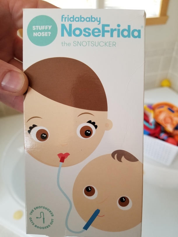 Pharmacist said You can use this to clear the mucas from your congested baby I heard There is nothing you can do to help your child