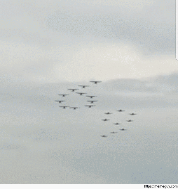 Philippine Air Force planes form the figure  in celebration of their th anniversary at Clark Air Base in Pampanga