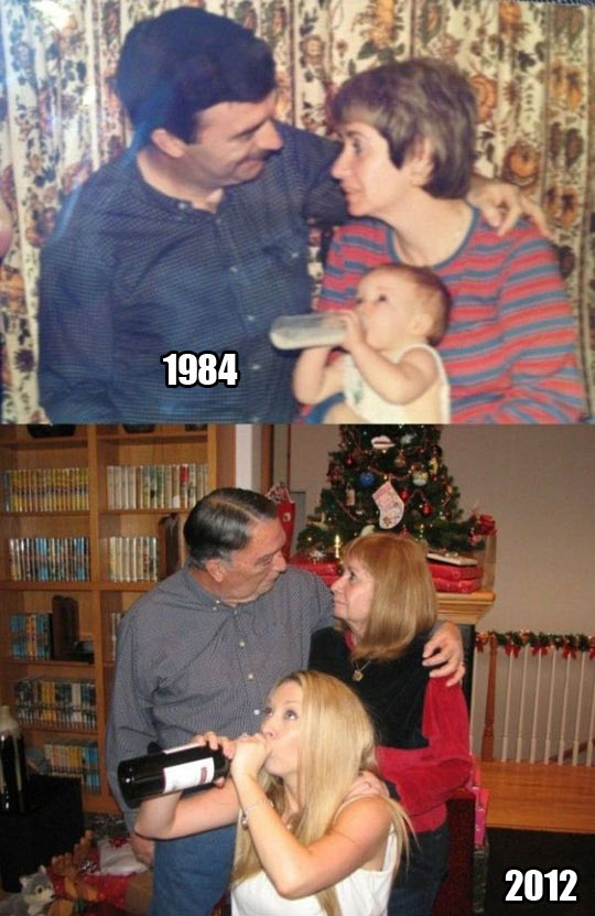 Photo recreation done right