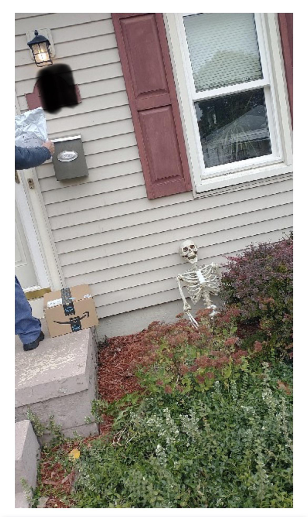 Photo that amazon took for my delivery today