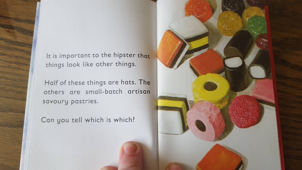 Pic #1 - A peek inside the Ladybird Guide to Hipsters