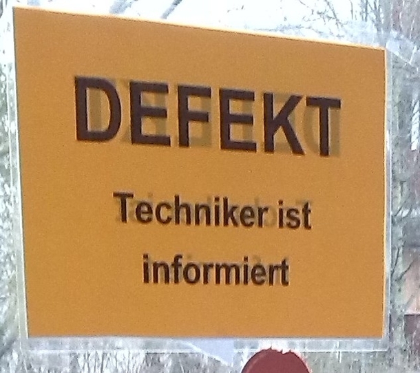 Pic #1 - Broken door at work Well that escalated quickly 