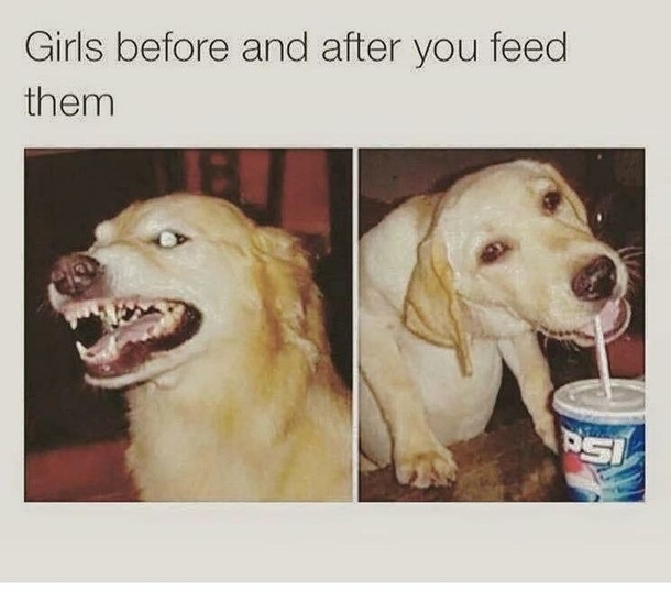 Pic #1 - girls before and after you feed them