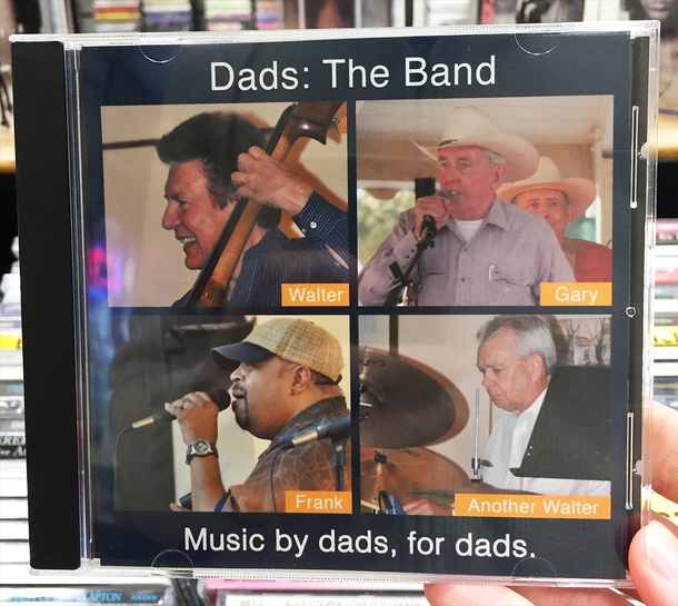 Pic #1 - I left some fake music albums at a Los Angeles music store