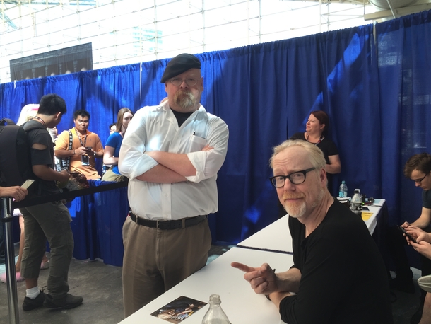Pic #1 - Jamie and Adam reunited at Comic-Con cosplay in reverse