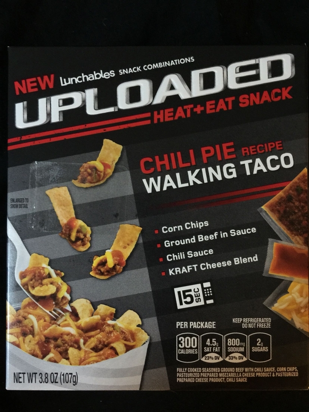Pic #1 - Lunchables Chili Pie Walking Taco - Meme Guy