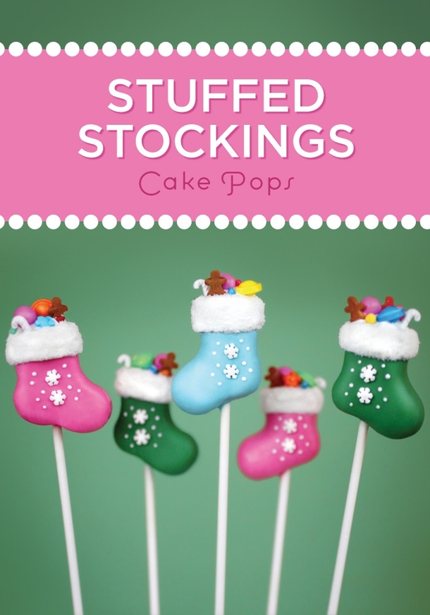 Pic #1 - Made stuffed stocking cake pops over winter break