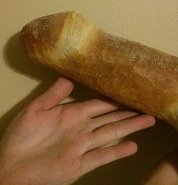 Pic #1 - My girlfriend is a baker The other night she brought this home Introducing The Dildough