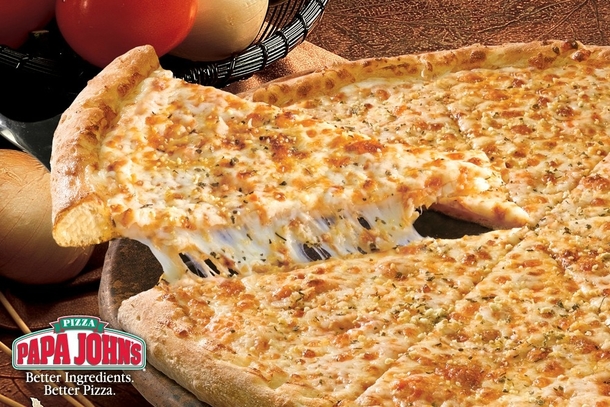 Pic #1 - Papa Johns Tuscan -cheese pizza Yumm