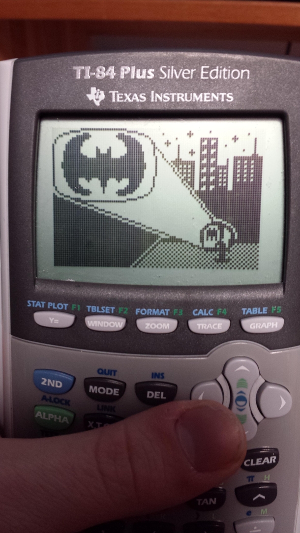 Pic #1 - Probably the most productive use of my time in my calc lectures so far