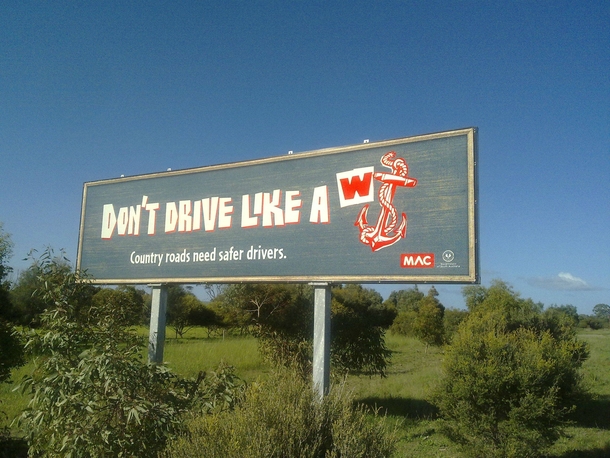 Pic #1 - Road sign in South Australia