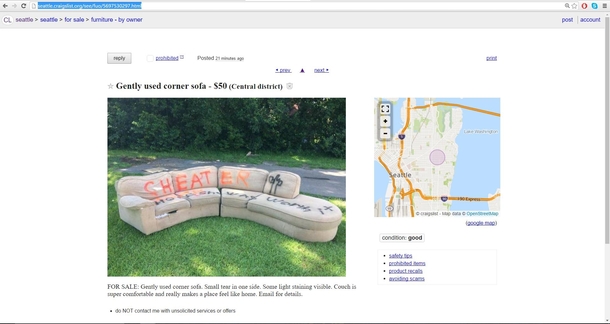 Pic #1 - Seems comfy