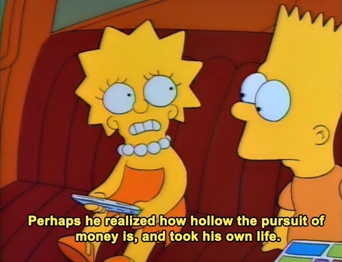 Pic #1 - Simpsons was deep