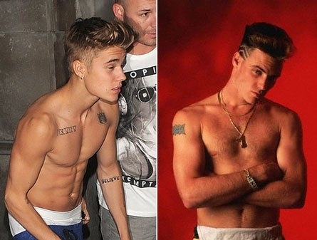 Pic #1 - So my boyfriend pointed out Justin Bieber looked similar to Vanilla Ice so I decided to check it out for myself