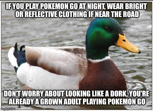 Pic #1 - Some Advice for Pokemon Go Players