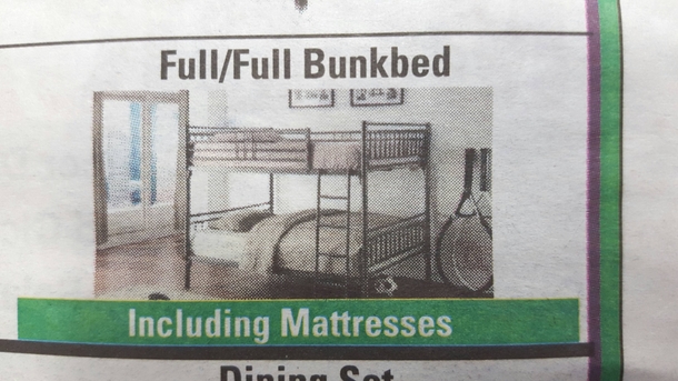 Pic #1 - Something seemed off about this ad