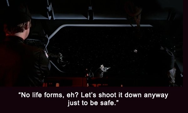 Pic #1 -  Star Wars quotes that would have saved the Empire