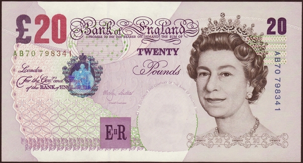 Pic #1 - The new five pound note