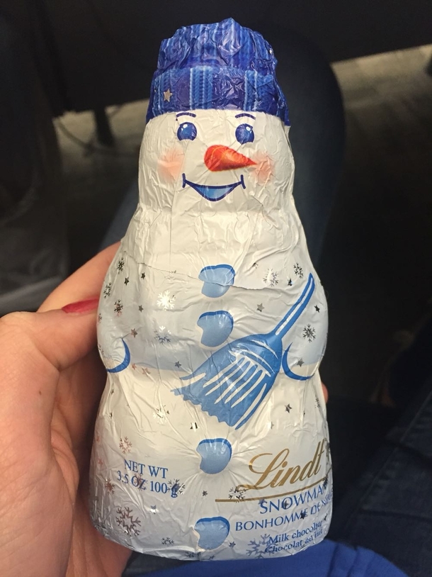 Pic #1 - This chocolate snowman