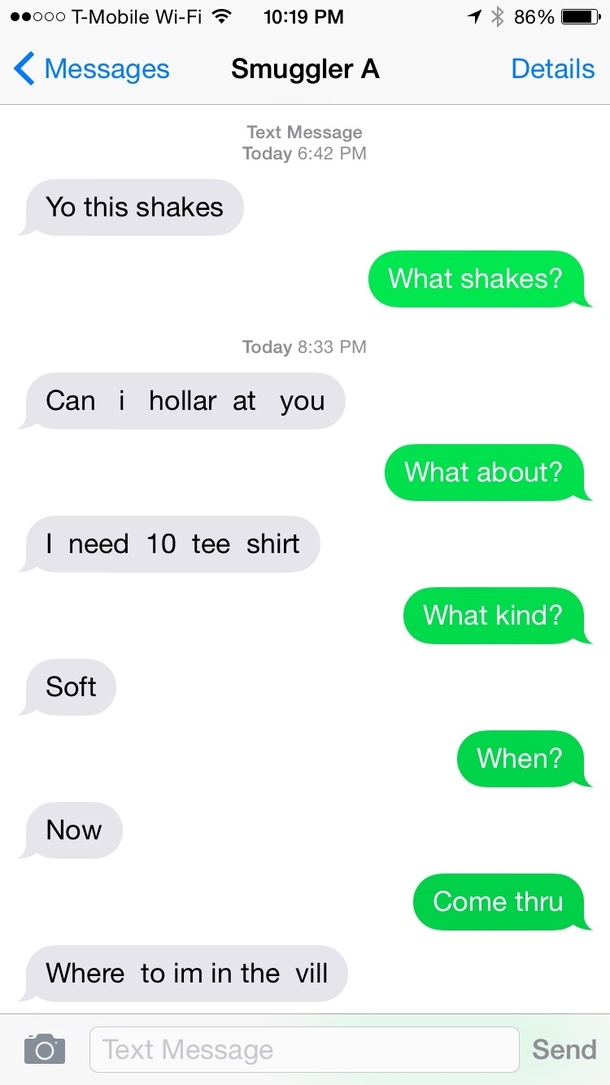 Pic #1 - This guy texted the wrong person I think I took t to far