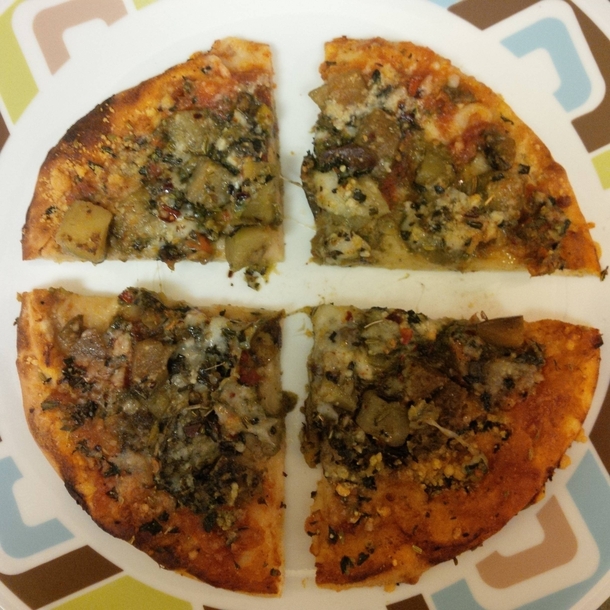 Pic #1 - Trader Joes Pizza Primavera