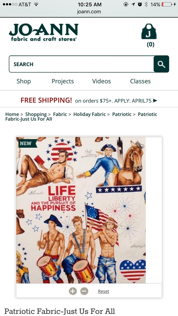 Pic #1 - Was searching for star patterned fabric on JoAnns site and this came up I was not expecting that