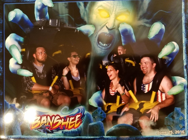 Pic #1 - When you spend the day at an amusement park but have been dead inside for years