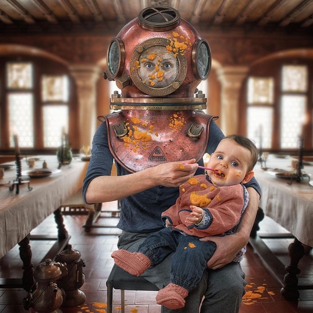 Pic #10 - Creative Father Makes Crazy Photo Manipulations With His Three Daughters