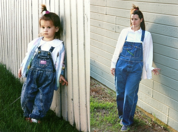 Pic #10 - For my dads th birthday my siblings and I recreated a few old family photos Enjoy