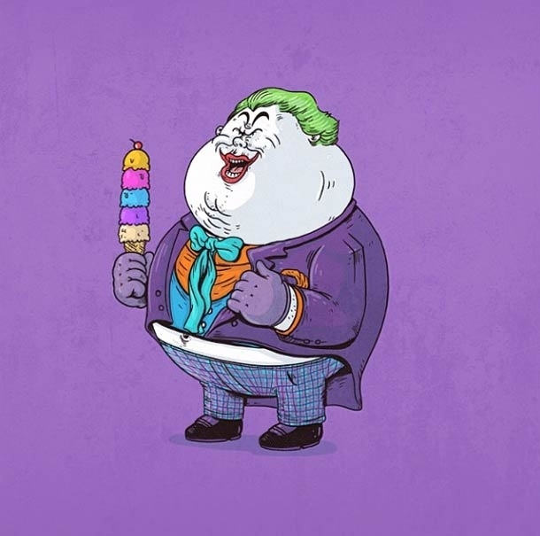 Pic #10 - What if Superheroes Were Fat